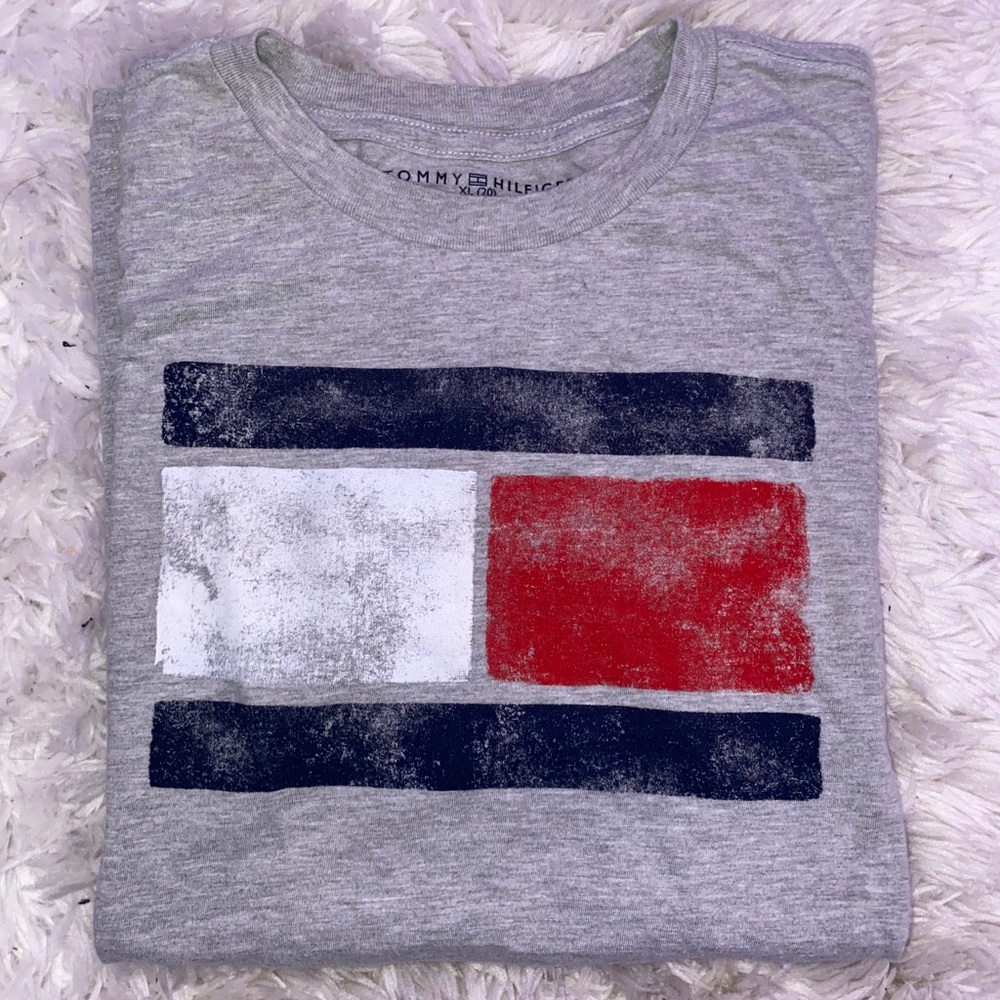 Tommy Hilfiger Grey T-Shirt Unisex